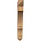 Ekena Millwork Balboa Arts & Crafts Smooth Bracket, Western Red Cedar, 5 1/2"W x 36"D x 44"H BKT06X36X44BOA03SWR - alternate 3